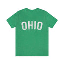 Ohio T-Shirt - Paint Text Unisex Ohio Shirt-1