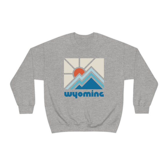 Wyoming Sweatshirt - Mountain Sun Unisex