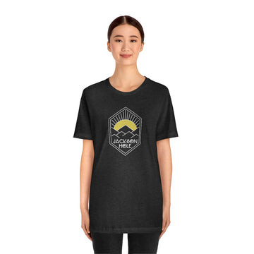 Jackson Hole, Wyoming T-Shirt - Sun Unisex Jackson Hole Shirt - 0