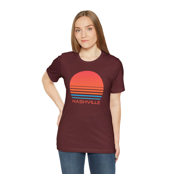 Nashville, Tennessee Shirt - Retro 80s Unisex Nashville T-Shirt