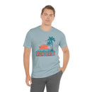 Monterey, California T-Shirt - Retro Palm Tree & Beach Unisex Monterey Shirt-46
