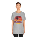 California T-Shirt - Retro Palm Tree Unisex California Shirt-27