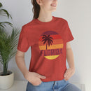 Florida T-Shirt - Retro Palm Tree Unisex Florida Shirt-71
