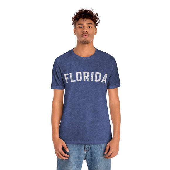 Florida T-Shirt - Paint Text Unisex Florida Shirt