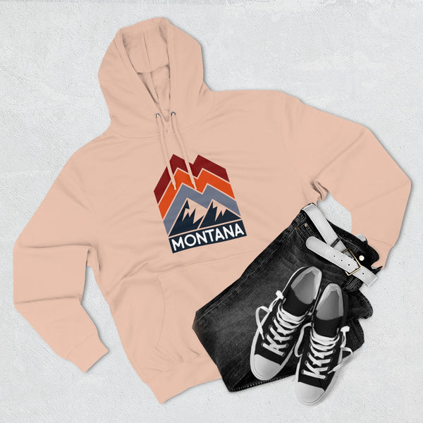 Premium Montana Hoodie - Retro Unisex Sweatshirt