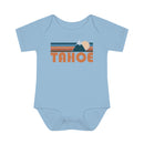 Tahoe Baby Bodysuit - Retro Mountain Tahoe, California Baby Bodysuit-1