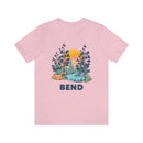 Bend, Oregon T-Shirt - Mountain Illustration Bend Washington Shirt-49