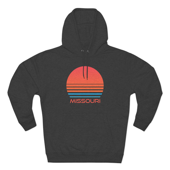 Premium Missouri Hoodie - Retro 80s Unisex Sweatshirt