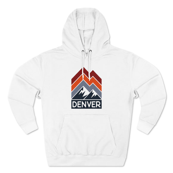 Premium Denver, Colorado Hoodie - Retro Unisex Sweatshirt