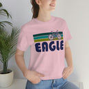 Eagle T-Shirt - Retro Mountain Bike Adult Unisex Eagle, Colorado T Shirt-60