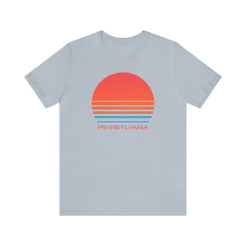 Buy light-blue Pennsylvania T-Shirt - Retro 80s Unisex Pennsylvania Shirt