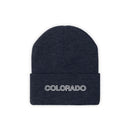 Colorado Beanie - Adult Embroidered Colorado Knit Hat-13