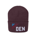 Denver, Colorado Beanie - Adult Embroidered Retro Denver Knit Hat-18