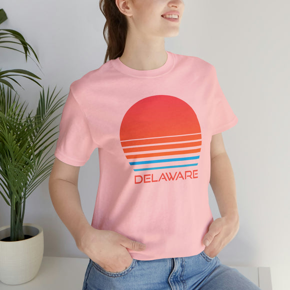 Delaware T-Shirt - Retro 80s Unisex Delaware Shirt