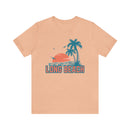 Long Beach, California T-Shirt - Retro Palm Tree & Beach Unisex Long Beach Shirt-37