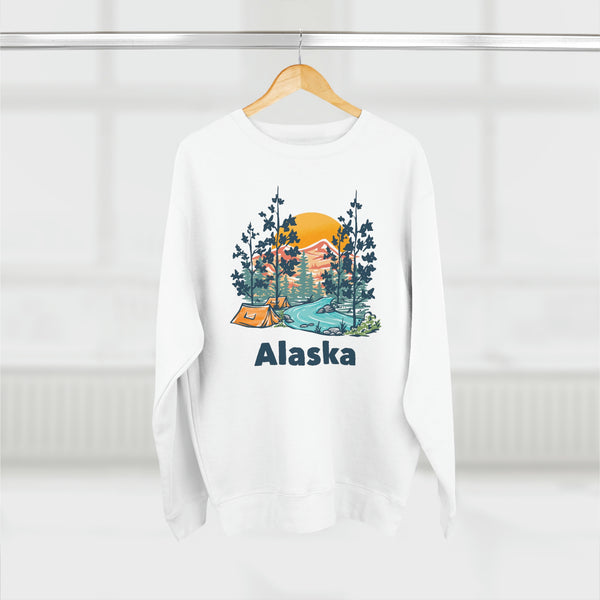 Copy of Premium Alaska Sweatshirt - Unisex Premium Crewneck Alaska Sweatshirt
