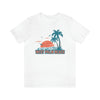 West Palm Beach, Florida T-Shirt - Retro Palm Tree & Beach Unisex West Palm Beach Shirt