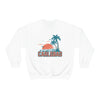 Carlsbad, California Sweatshirt - Unisex Retro Palm Tree Crewneck Carlsbad Sweatshirt