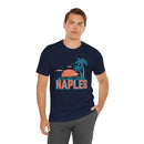 Naples, Florida T-Shirt - Retro Palm Tree & Beach Unisex Naples Shirt-90