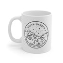 South Dakota Mug - State Design White Ceramic South Dakota Mug (11oz & 15oz)-2