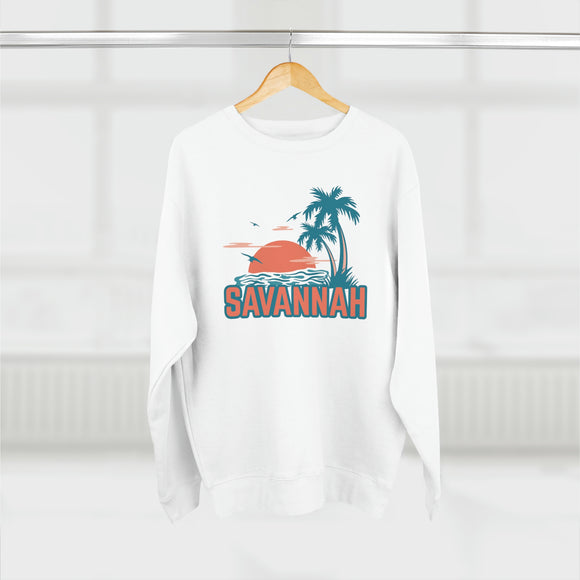 Premium Savannah, Georgia Sweatshirt - Unisex Premium Crewneck Sweatshirt