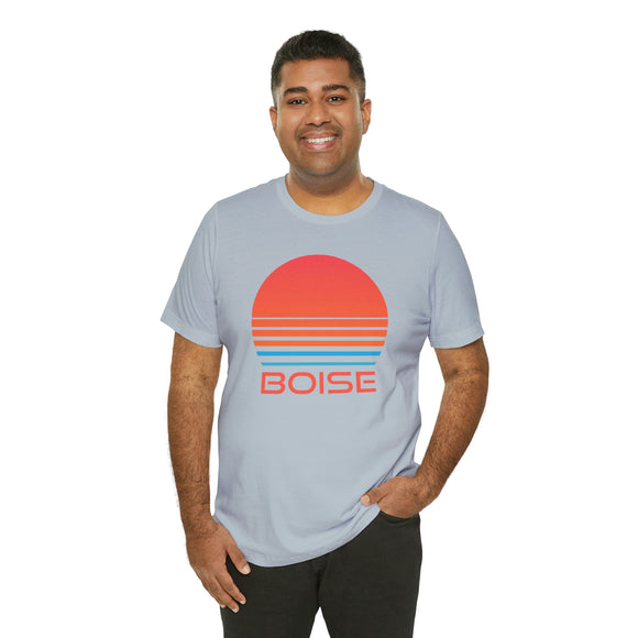 Boise, Idaho T-Shirt - Retro 80s Unisex Boise Shirt