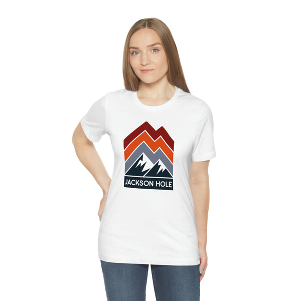 Jackson Hole, Wyoming T-Shirt - Retro Mountain Unisex Jackson Hole Shirt