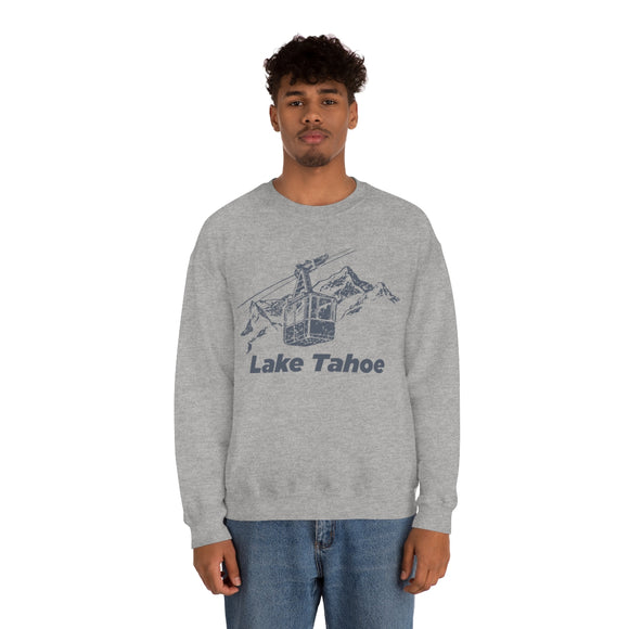 Lake Tahoe, California Sweatshirt - Ski Lift Unisex