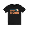 Moab, Utah T-Shirt - Retro Mountain Adult Unisex Moab T Shirt