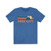 Park City, Utah T-Shirt - Retro Mountain Adult Unisex Park City T Shirt