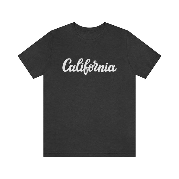 California T-Shirt - Hand Lettered Unisex California Shirt