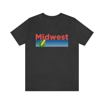 Midwest T-Shirt - Retro Corn Unisex Midwest Shirt