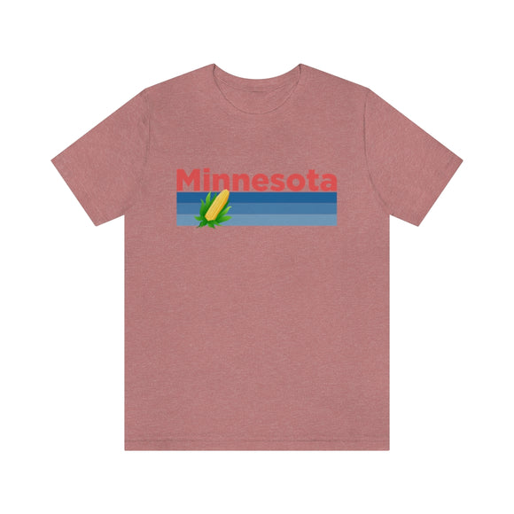 Minnesota T-Shirt - Retro Corn Unisex Minnesota Shirt