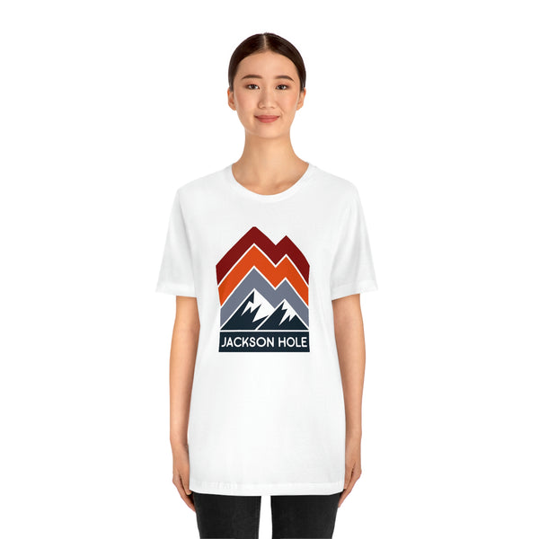 Jackson Hole, Wyoming T-Shirt - Retro Mountain Unisex Jackson Hole Shirt
