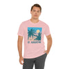 St. Augustine, Florida T-Shirt - Retro Palm Tree & Beach Unisex St. Augustine Shirt