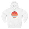 Premium Ohio Hoodie - Retro 80s Unisex Sweatshirt