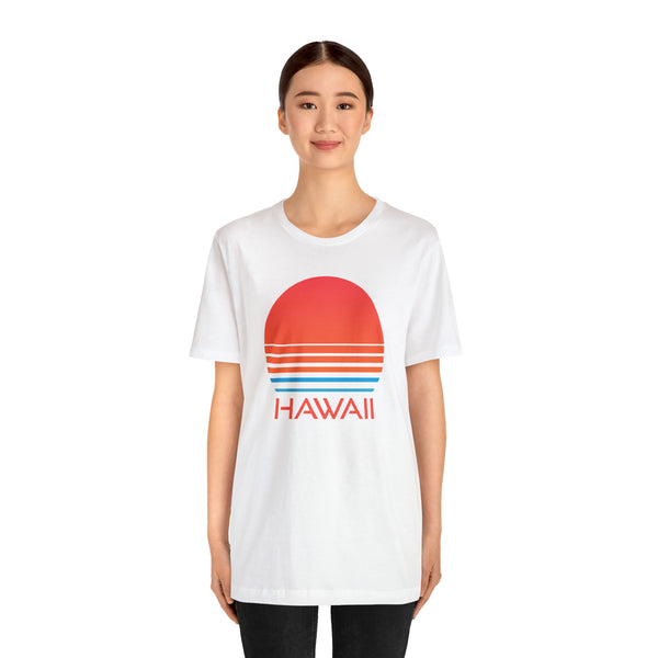 Hawaii T-Shirt - Retro 80s Unisex Hawaii Shirt