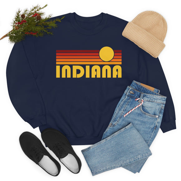 Indiana Sweatshirt - Retro Sunset Unisex