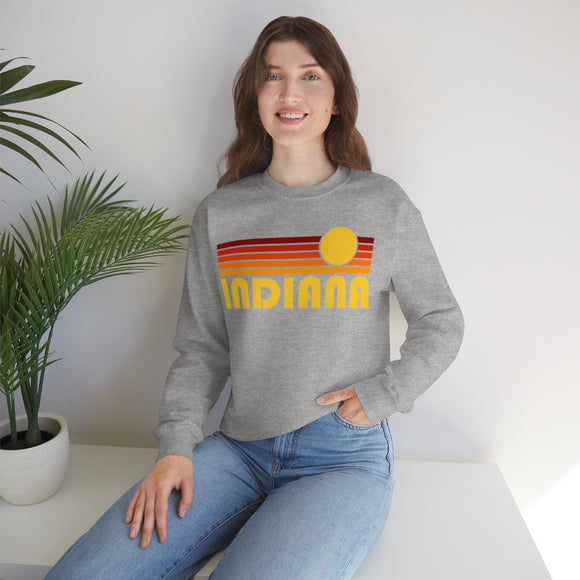 Indiana Sweatshirt - Retro Sunset Unisex