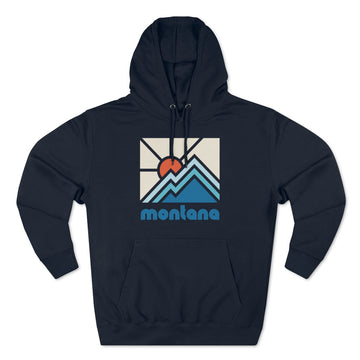 Premium Montana Hoodie - Min Mountain Unisex Sweatshirt