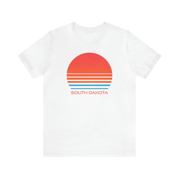 South Dakota T-Shirt - Retro 80s Unisex South Dakota Shirt