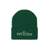Whistler BC, Canada Beanie Snowflake - Embroidered Whistler Knit Hat