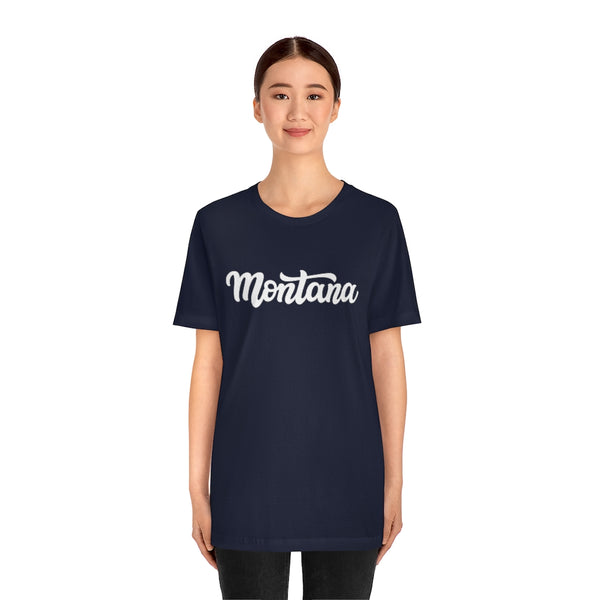 Montana T-Shirt - Hand Lettered Unisex Montana Shirt