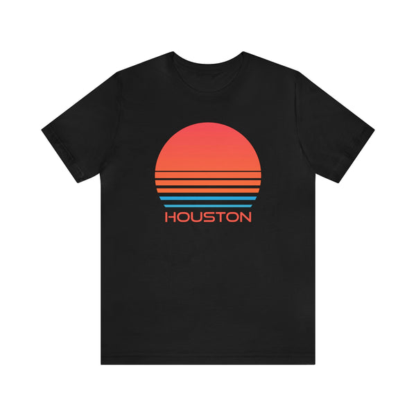 Houston, Texas T-Shirt - Retro 80s Unisex Houston Shirt