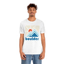 Boulder Shirt, Colorado Retro T-Shirt, Colorful Colorado tee, Boulder Mountain Shirt-6