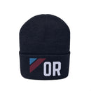 Oregon Beanie - Adult Embroidered Retro Oregon Knit Hat-14