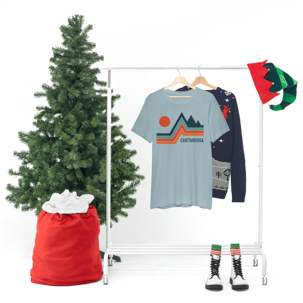 Chattanooga, Tennessee T-Shirt - Retro Mountain Unisex Chattanooga Shirt