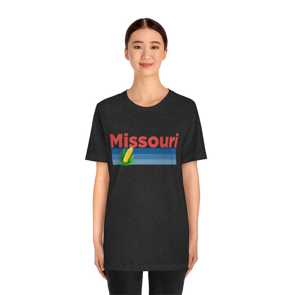 Missouri T-Shirt - Retro Corn Unisex Missouri Shirt
