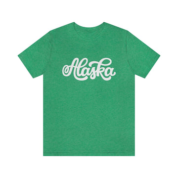 Alaska T-Shirt - Hand Lettered Unisex Alaska Shirt