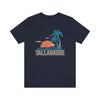 Tallahassee, Florida T-Shirt - Retro Palm Tree & Beach Unisex Tallahassee Shirt